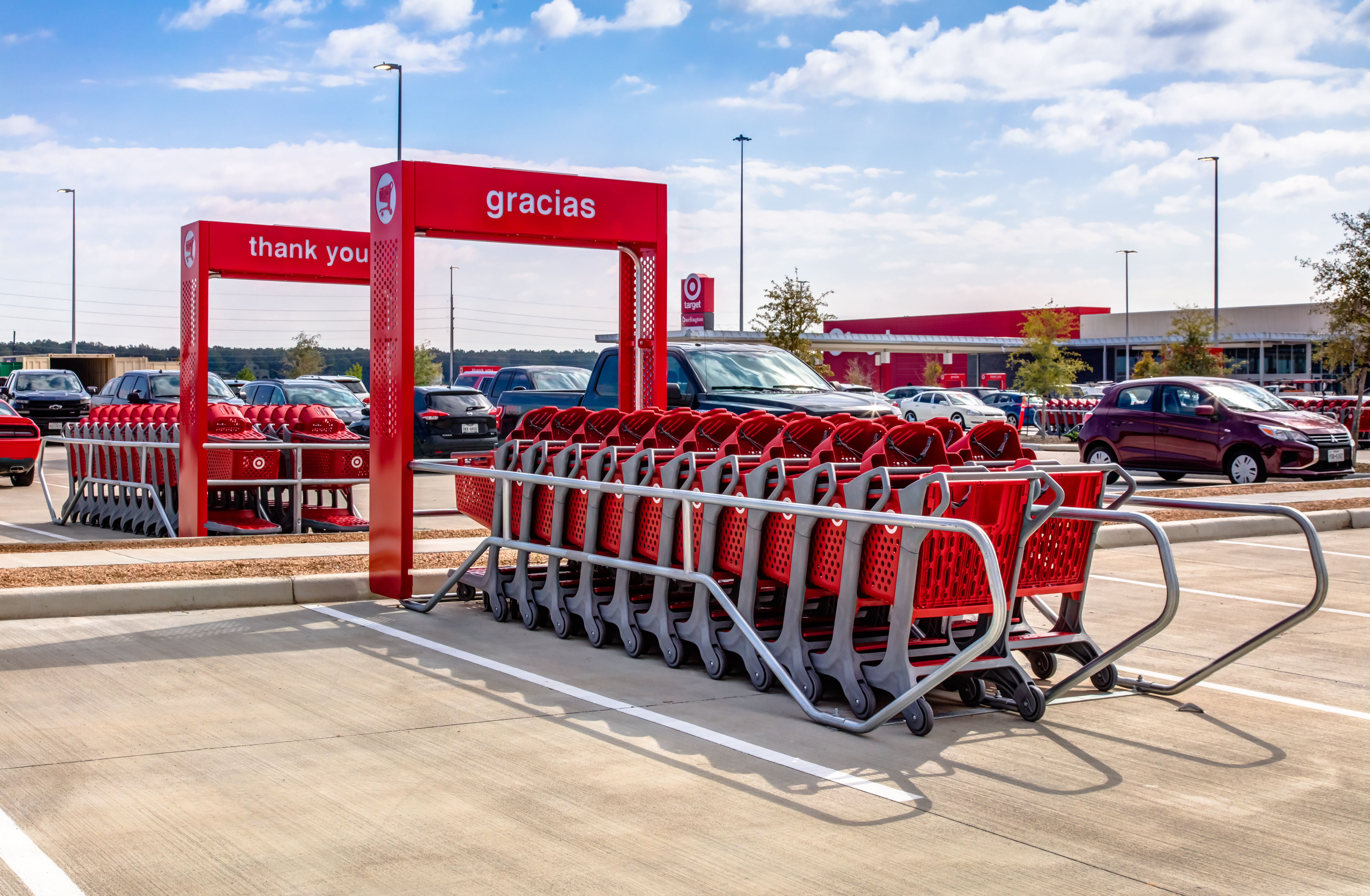 Cart corral view 2