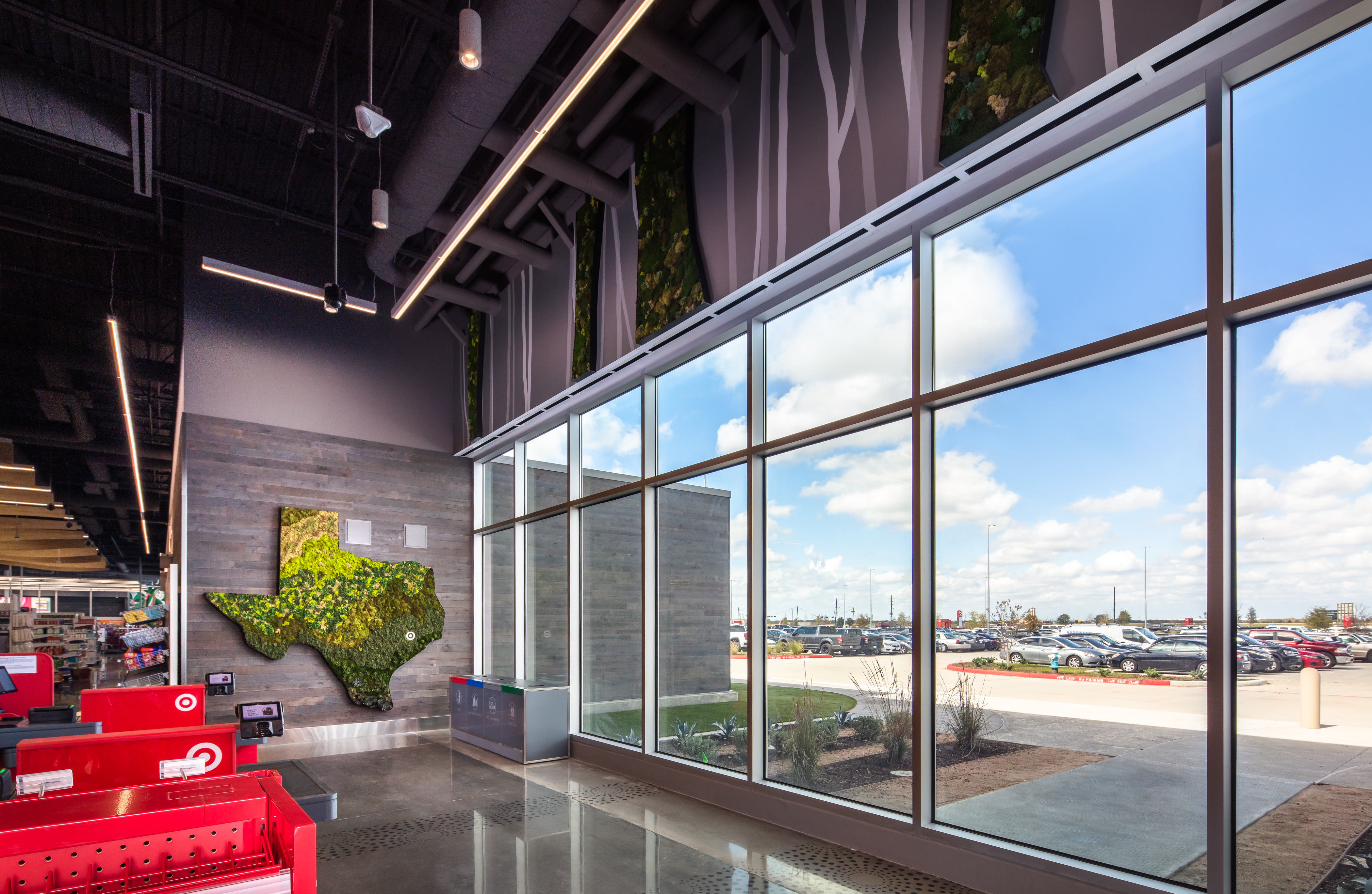 Texas living wall detail